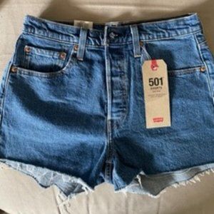 Levi Strauss 501 High Rise Shorts